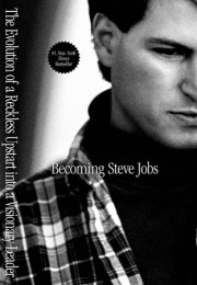 Becoming Steve Jobs 