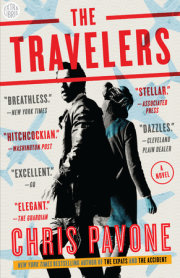 Now in paperback: THE TRAVELERS by Chris Pavone