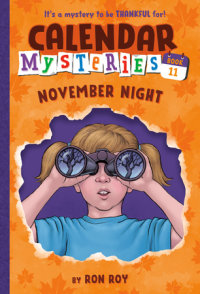 Book cover for Calendar Mysteries #11: November Night