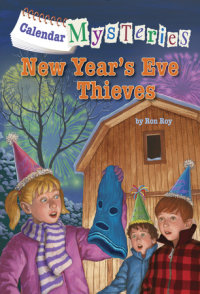 Book cover for Calendar Mysteries #13: New Year\'s Eve Thieves