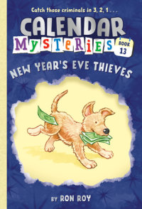 Book cover for Calendar Mysteries #13: New Year\'s Eve Thieves
