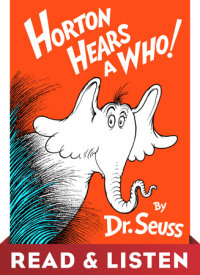 Cover of Horton Hears a Who! cover