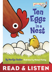 Book cover for Ten Eggs in a Nest: Read & Listen Edition