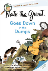 Cover of Nate the Great Goes Down in the Dumps cover