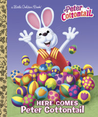 Book cover for Here Comes Peter Cottontail Little Golden Book (Peter Cottontail)