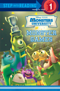 Book cover for Monster Games (Disney/Pixar Monsters University)