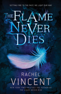 Book cover for The Flame Never Dies