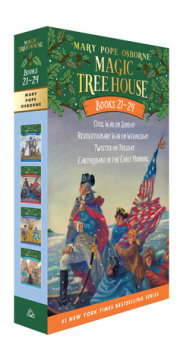 Magic Tree House Books 21-24 Boxed Set 