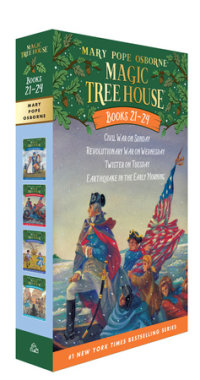 Book cover for Magic Tree House Books 21-24 Boxed Set