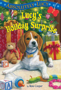 Book cover for Absolutely Lucy #7: Lucy\'s Holiday Surprise
