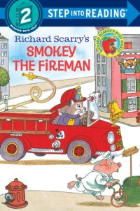 Book cover for Richard Scarry\'s Smokey the Fireman