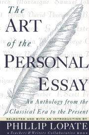 The Art of the Personal Essay