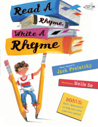 Book cover for Read a Rhyme, Write a Rhyme