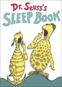 Book cover for Dr. Seuss\'s Sleep Book