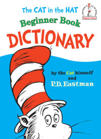 Book cover for The Cat in the Hat Beginner Book Dictionary