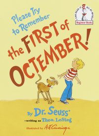 Book cover for Please Try to Remember the First of Octember!