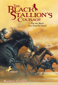 Book cover for The Black Stallion\'s Courage