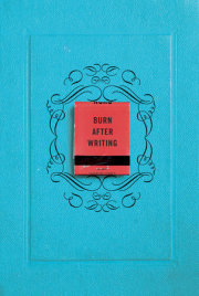 Burn After Writing 