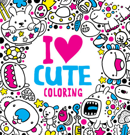 Cute Cute Coloring Books Doodle Art Cute Coloring Books for Adults