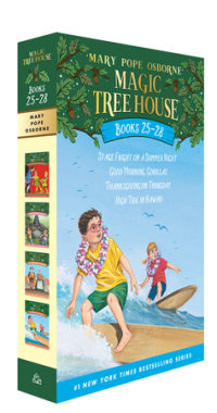 Book cover for Magic Tree House Books 25-28 Boxed Set
