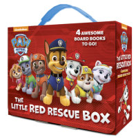 Book cover for The Little Red Rescue Box (PAW Patrol)