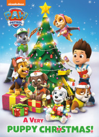 Book cover for A Very Puppy Christmas! (PAW Patrol)