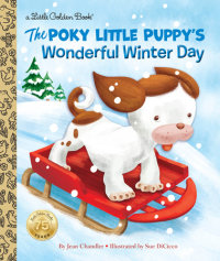 Cover of The Poky Little Puppy\'s Wonderful Winter Day cover