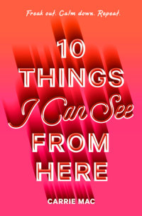 Cover of 10 Things I Can See From Here cover