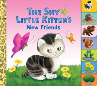 Book cover for The Shy Little Kitten\'s New Friends