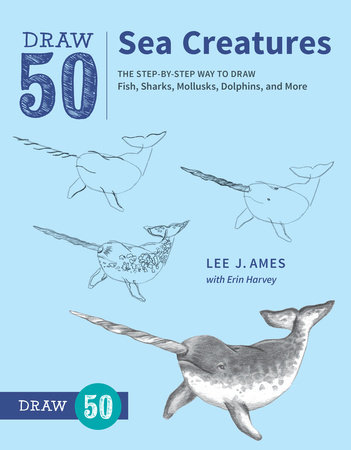 Draw 50 Sea Creatures By Lee J Ames Erin Harvey 9780399580178 Penguinrandomhouse Com Books