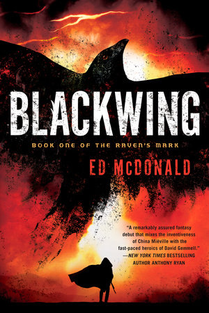 The cover of the book Blackwing