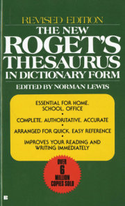 The New Roget's Thesaurus in Dictionary Form 