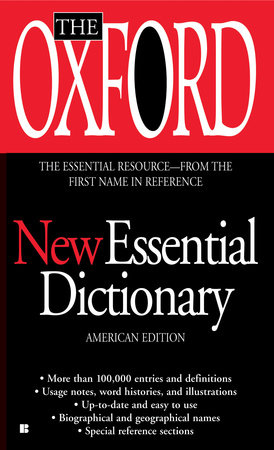 The Oxford New Essential Dictionary by Oxford University Press