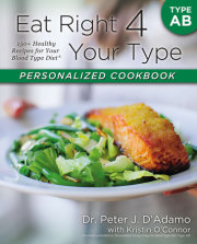 Eat Right 4 Your Type Personalized Cookbook Type AB 