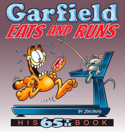 garfield eating