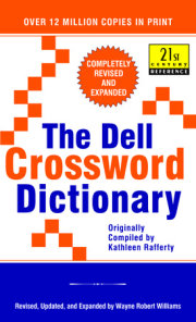 The Dell Crossword Dictionary 