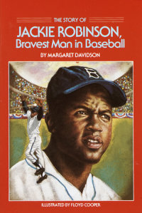Book cover for The Story of Jackie Robinson
