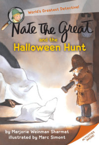 Book cover for Nate the Great and the Halloween Hunt