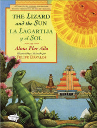 Book cover for The Lizard and the Sun / La Lagartija y el Sol