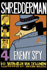 Book cover for Shredderman: Enemy Spy