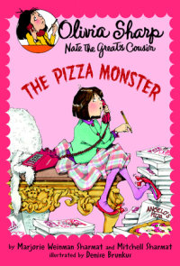 Book cover for The Pizza Monster