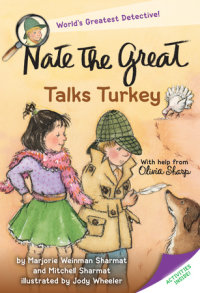 Book cover for Nate the Great Talks Turkey