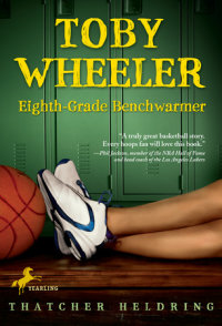 Book cover for Toby Wheeler: Eighth Grade Benchwarmer