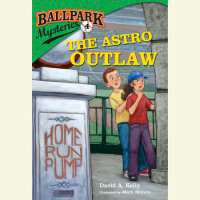 Cover of Ballpark Mysteries #4: The Astro Outlaw cover
