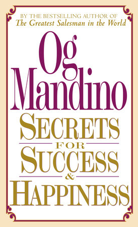 The Greatest Secret in the World by Og Mandino: 9780553280388 |  : Books