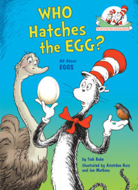 Book cover for Who Hatches the Egg? All About Eggs