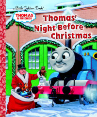 Book cover for Thomas\' Night Before Christmas (Thomas & Friends)