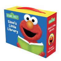 Book cover for Elmo\'s Little Library (Sesame Street)