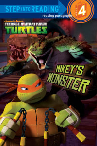 Book cover for Mikey\'s Monster (Teenage Mutant Ninja Turtles)