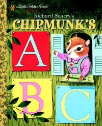 Cover of Richard Scarry\'s Chipmunk\'s ABC cover